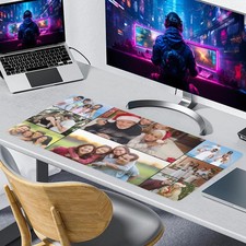 Photo Desk Mat-Custom Photo Mouse Pad-Photo Office Gift-Large Desk Mat-60x30cm picture