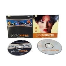 MGI PhotoSuite Version 4.0 & Photo Vista Version 2.0 Software Lot Combo picture