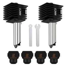 2pc 0.2mm Hardened Steel Hotend Nozzle for Bambu Lab A1 Mini A1 3d Printer Updat picture