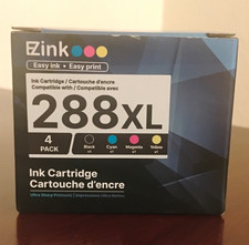 EZink 288XL Open Box Ink Cartridge 4-Pack for Epson CMYK picture