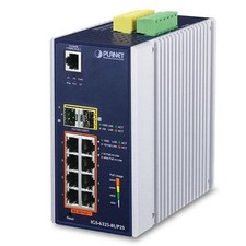 Planet IGS-6325-8UP2S P30 DIN-Rail Industrial L3 8P 10/100/1000T 802.3bt PoE ~E~ picture