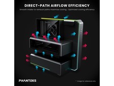 EX5, ATX Multi-Chamber PC Case, S25-120 Fan, ARGB LED, Black Phanteks picture