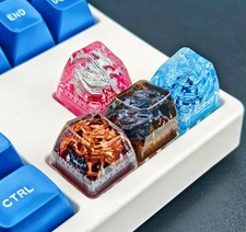 New Handmade Key Cap For Cherry MX Mechanical Resin Artisan Keycaps 1U Backlit picture