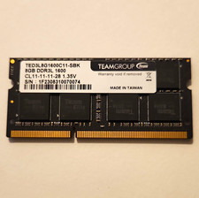 TEAMGROUP Elite 8GB DDR3L-1600 PC3L-12800 204-Pin SO-DIMM RAM TED3L8G1600C11-SBK picture