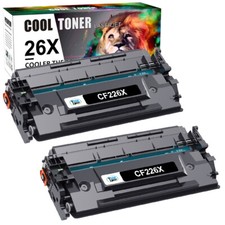 2 Pack CF226X Toner Cartridge for HP 26X Laserjet Printer Pro M402dn M402d M402n picture