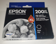 Epson 200XL DuraBrite Ultra High-Yield Black Ink Cartridge EXP 05/2027 NEW picture