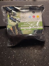 Genuine HP 950XL Black & 951 CMY Color Ink Set - Open Foil - FULL WEIGHT - 2026 picture