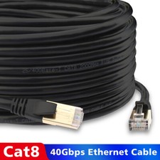 Long Gaming Ethernet Network Cable RJ45 Lan Cord High Speed Cat8 3ft-50/66ft Lot picture