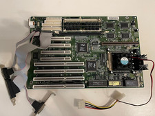 Vintage Socket 7 Motherboard with Pentium S 133MHZ +RAM tesed picture