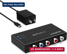 Portta Component to HDMI Converter, YPbPr RGB + R/L Audio to HDMI v1.3 Converter picture