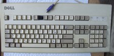 Dell AT101W mechanical keyboard Bigfoot black ALPS switch TESTED - USA shipped picture