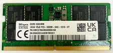 SK Hynix 16GB 1Rx8 DDR5 SODIMM RAM PC5 5600MHZ HMCG78AGBSA095N picture