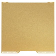 Bambu Lab H2D H2D Pro H2S 355x346mm Gold Textured PEI Spring Steel Build Plate picture