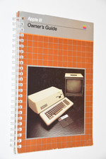1981 Vintage Apple III Owners Guide Book Users Manual 030-0121-B mac computing picture