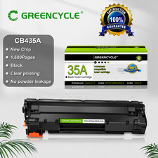 CB435A Replacement Black Toner for HP LaserJet P1002 P1005 P1006 P1007 P1009 35A picture