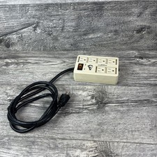 Vintage Egghead Computer Power Center Surge Protector Switched Outlets Tested picture