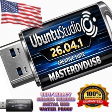 Ubuntu Studio 26.04.1 Bootable USB UEFI/Legacy | Free Fast Shipping picture