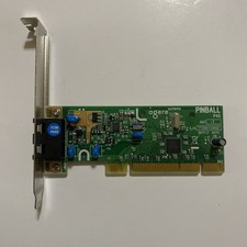 HP Agere Pinball P40 PCI 56k Hi-Speed Modem 398661-001 Standard And LP Bracket P picture