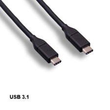 10x 3ft USB 3.1 Type C Male to Male Cable 10Gbps 3A Data Charge for PC Tablet picture