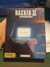HACKER II SEALED GAME X AMIGA 500 1000 2000 ACTIVISION FLOPPY DISK picture