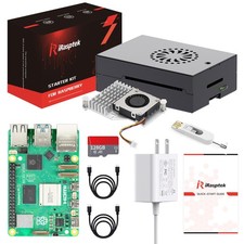 iRasptek Starter Kit for Raspberry Pi 5 RAM 8GB -128GB Edition of OS-Bookworm... picture