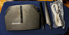 NETGEAR WiFi Modem Router, C6220 AC1200 & 2 Original Antennas, Sealed Ethernet picture