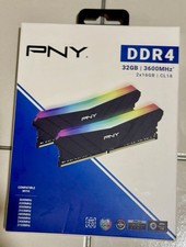PNY 32GB (2x16GB) DDR4 3600MHz Desktop RAM [New and Sealed] CL 18, RGB picture