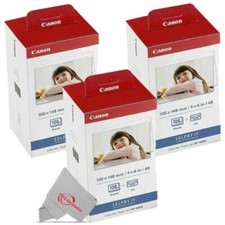 Canon KP-108IN Color Ink Paper Set 4x6 for Canon Selphy CP1300 1200 910 1500 Lot picture