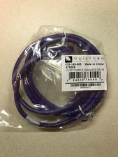 CAT6 Ethernet Patch Cable Quiktron 576-145-005 5FT Purple SNAGLESS  #78059 RJ45 picture