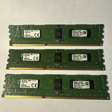 Kingston KVR16R11S8/4 4GB PC3 RAM lot of 3 picture