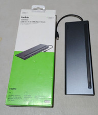 Belkin Connect 100W PD USB-C 11-in-1 Multiport Dock w/ 4K HDMI, VGA, DisplayPort picture