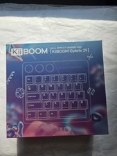 NEW KiiBoom Cybrix 29 Rapid Fast Wired Gaming Keyboard 4 Plate - Silver Color picture
