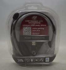 Cyber Acoustics AC-840 USB Headset *New Unused* picture