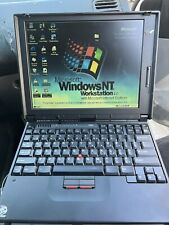 IBM ThinkPad 380ED Intel Pentium Laptop Computer Vintage And Works Perfectly picture