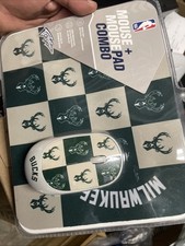 MILWAUKEE BUCKS Wireless Mouse And Mousepad Combo picture