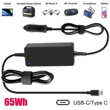 USB-C Type C Laptop 65W Charger Car Travel Charger Power Adapter Universal US picture