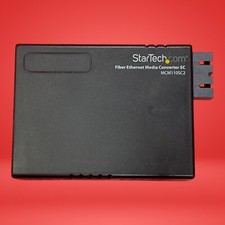 StarTech MCM110SC2 10/100 Fast Ethernet Fiber SC to RJ45 Media Converter picture
