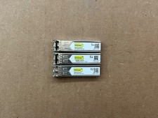 Lot of 3 Mikrotik S-85DLC05D 1.25G SFP 1000Base-SX 850nm MMF LC 550 Transceiver picture