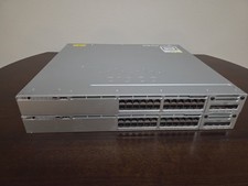 Cisco Catalyst WS-C3850-24P 24-Port PoE+ Gigabit Managed Switch TESTED RESET picture