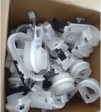 CEA-20103 Stiffy Rod Supports white clip cradle  3.5 in J Hook Qty. 60 picture