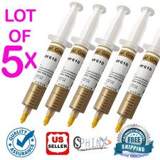 5x 30g H Perfomance Gold Syringe GPU CPU XBOX360 Heaksink Compound Thermal Paste picture
