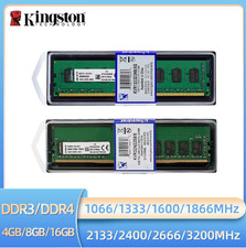 Kingston DDR3 DDR3L DDR4 RAM 4GB 1066 1333 1600MHz PC DIMM picture