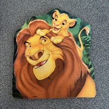 Vintage 1990s Disney Lion King Mouse Pad Collectible 90s Simba Mufasa picture