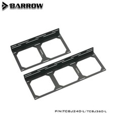 Used Barrow 240mm 360mm Radiator L Bracket External Mounting Bracket 12cm Fans picture