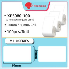 Phomemo M110 LabelPrinter Bluetooth Label Maker barcode Mini Thermal Printer lot picture