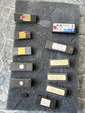Vintage IC Chips EPROM ROM BIOS Mixed Lot AMI AT&T 32MB Electronics Untested picture