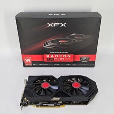 AMD Radeon RX 580 8GB GDDR5 XFX GTS XXX Edition OC+ Graphics Card RX-580P8DFD6 picture