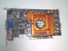 ASUS V8200/DELUXE/N/64M/U v1.01 NVIDIA GEFORCE3 AGP video card 3D PAL & NTSC picture