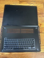 Black Rubberized Matte Hard Case Cover Skin For Macbook Pro /14 Inches picture