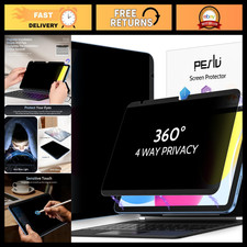 4-Way Magnetic Privacy Screen Protector for iPad 11 & 10 - Anti-Glare, HD Clarit picture